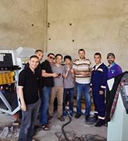 1600B棒鋼のカッター36mmの鉄棒のカッター機械32n/Min 27