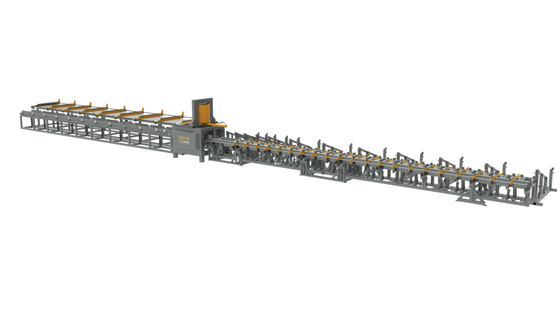 油圧CNC自動せん断ライン機械30m×5m×3m