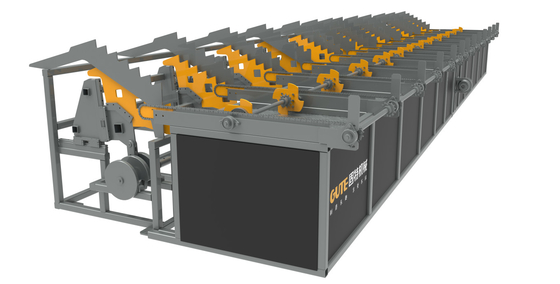 GUTEのRebar供給機械15KW供給のロボット12*2.8*1.6m